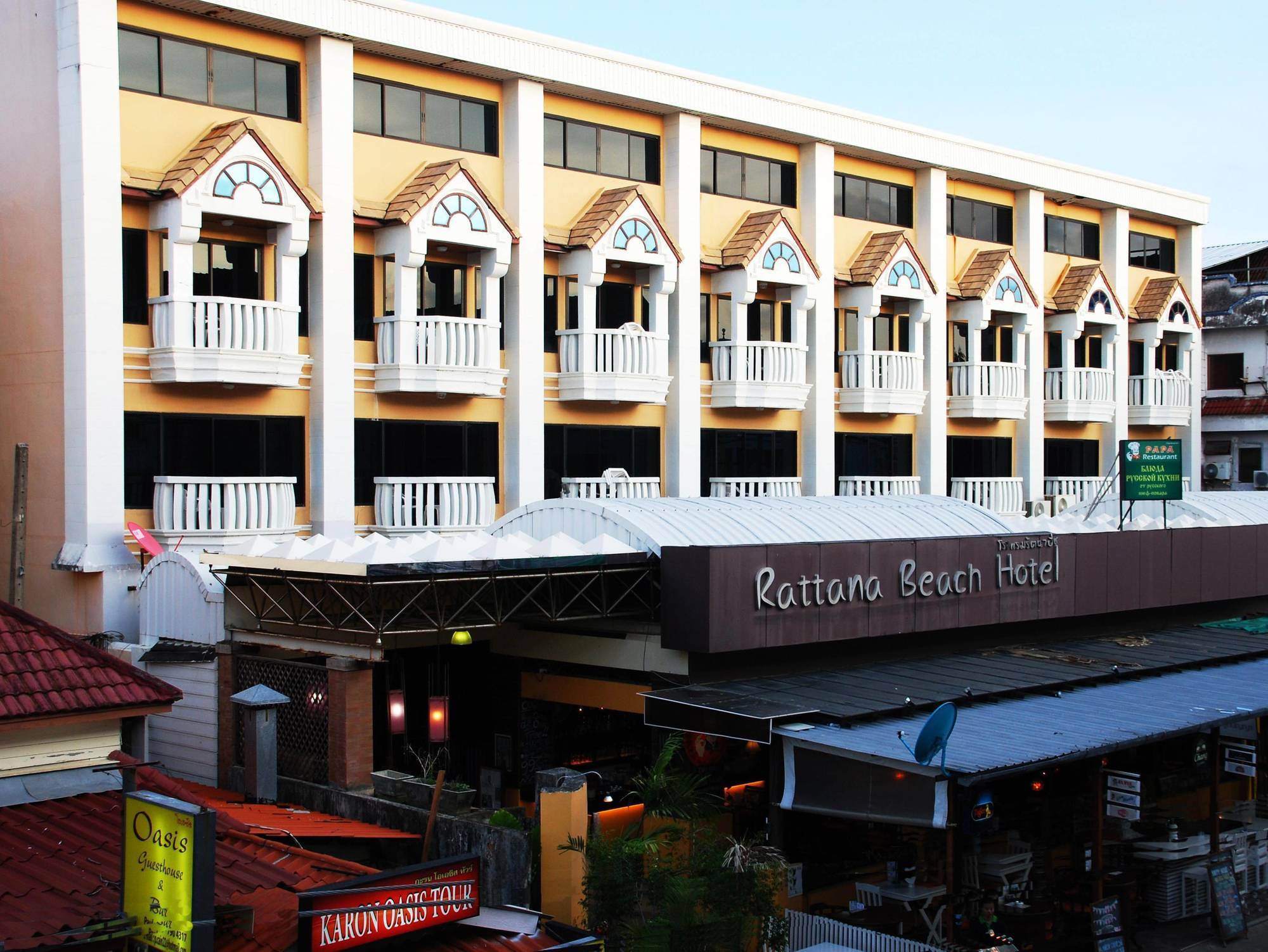 Rattana Beach Hotel Karon Eksteriør billede